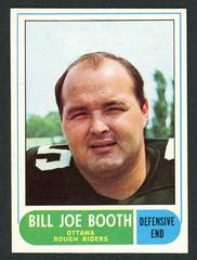 Bill Joe Booth Football Cards 1968 O Pee Chee CFL Prices