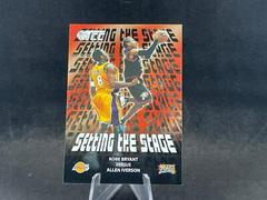 Kobe Bryant versus Allen Iverson Basketball Cards 2001 Topps Tcc Setting the Stage Prices