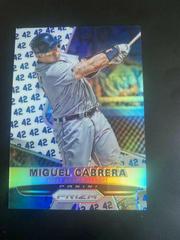 Miguel Cabrera [Jackie Robinson Prizm] #119 Baseball Cards 2015 Panini Prizm Prices