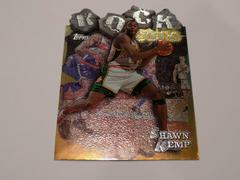 Shawn Kemp #RS18 Basketball Cards 1997 Topps Rock Stars Prices