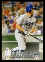 Clayton Kershaw [Batting] #69 Baseball Cards 2016 Stadium Club Prices