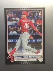 Simon Muzziotti [Black] #108 Baseball Cards 2022 Topps UK Edition Prices