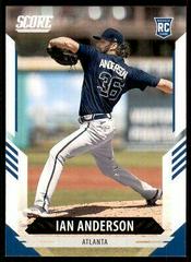 Ian Anderson #4 Baseball Cards 2021 Panini Chronicles Score Prices