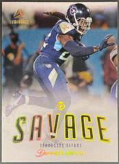Derrick Henry #SAV-DHE Football Cards 2022 Panini Luminance Savage Prices