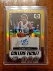 Scottie Barnes [Gold] Basketball Cards 2021 Panini Chronicles Draft Picks Prices
