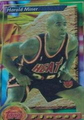 Harold Miner [Refractor] #218 Basketball Cards 1993 Finest Prices