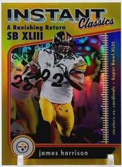 James Harrison [Gold] Football Cards 2022 Panini Classics Instant Prices