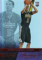 Jordan Clarkson [Premium Bonus Shots Red] #195 Basketball Cards 2014 Panini Prestige Prices