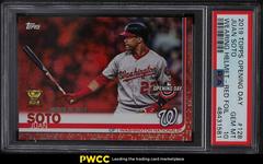 Juan Soto [Wearing Helmet Red Foil] #128 Baseball Cards 2019 Topps Opening Day Prices