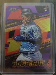 Julio Rodriguez [Purple] #107 Baseball Cards 2022 Topps Fire Prices