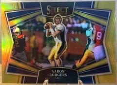 Aaron Rodgers [Gold] Football Cards 2022 Panini Select Draft Picks Snapshots Prices