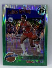 Julius Erving [Green Flash] Basketball Cards 2019 Panini Hoops Premium Stock Prices
