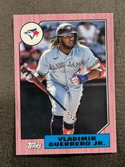 Vladimir Guerrero Jr. [Pink] #78B-42 Baseball Cards 2022 Topps Mini 1987 Prices