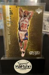 Allan Houston [Triple] #62 Basketball Cards 1998 Upper Deck Black Diamond Prices