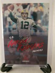 Aaron Rodgers [Red] #59 Football Cards 2018 Panini Luminance Prices