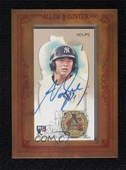 Anthony Volpe #MA-AV Baseball Cards 2023 Topps Allen & Ginter Mini Framed Autographs Prices