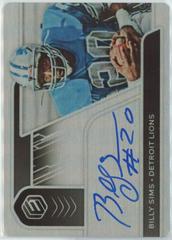 Billy Sims Football Cards 2020 Panini Elements Steel Signatures Prices