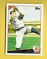 Christy Mathewson #195 Baseball Cards 2009 Topps Prices