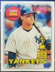 Aaron Judge Baseball Cards 2018 Topps Heritage Prices