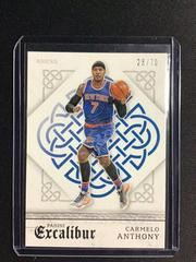 Carmelo Anthony [Silver] #13 Basketball Cards 2015 Panini Excalibur Prices