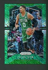 Jayson Tatum [Green Shimmer] #39 Basketball Cards 2019 Panini Prizm Prices