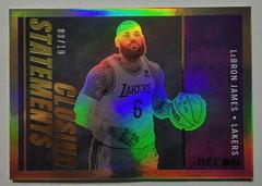 LeBron James [Gold] Basketball Cards 2021 Panini Recon Closing Statements Prices