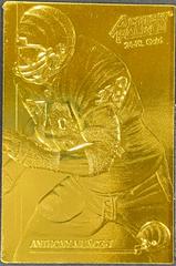 Anthony Munoz [Mint 24KT Gold] Football Cards 1992 Action Packed Prices