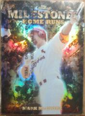 Mark McGwire Baseball Cards 1999 Finest Milestones Prices