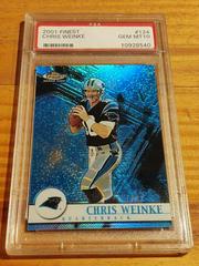 Chris Weinke #124 Football Cards 2001 Topps Finest Prices