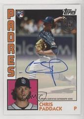 Chris Paddack #CP Baseball Cards 2019 Topps Update 1984 Baseball Autographs Prices