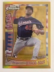 Josiah Gray [Gold] Baseball Cards 2022 Topps Chrome Youthquake Prices