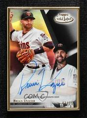 Brian Dozier [Black] Baseball Cards 2018 Topps Gold Label Framed Autograph Prices