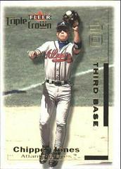Chipper Jones Baseball Cards 2001 Fleer Triple Crown Prices