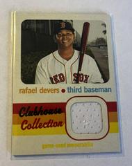 Rafael Devers #CCR-RD Baseball Cards 2020 Topps Heritage Clubhouse Collection Relics Prices