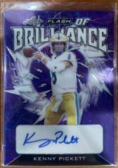 Kenny Pickett [Kaleidoscope Purple] #FB-KP1 Football Cards 2022 Leaf Flash of Brilliance Autographs Prices