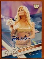 Torrie Wilson [Blue Autograph] #100 Wrestling Cards 2017 Topps WWE Prices