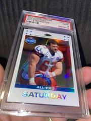Jeff Saturday [White Refractor] Football Cards 2007 Topps Chrome Prices