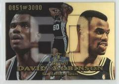 David Robinson [Row 1] #38 Basketball Cards 1998 Flair Showcase Prices