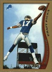 Germane Crowell Football Cards 1998 Topps Prices
