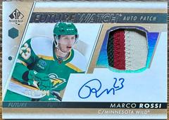 Marco Rossi Hockey Cards 2022 SP Authentic Future Watch Autograph Patch Prices