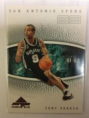 Tony Parker Basketball Cards 2001 Fleer Marquee Prices