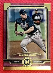 Chipper Jones [Ruby] #8 Baseball Cards 2019 Topps Museum Collection Prices