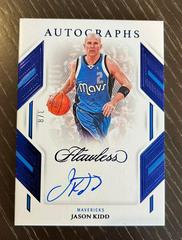 Jason Kidd [Blue] #19 Basketball Cards 2022 Panini Flawless Autograph Prices