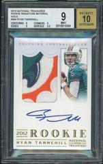 Ryan Tannehill [Autograph Material Gold] Football Cards 2012 Panini National Treasures Prices