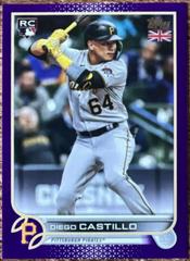 Diego Castillo [Purple] #3 Baseball Cards 2022 Topps UK Edition Prices