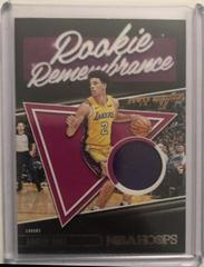 Lonzo Ball #RR-LZB Basketball Cards 2021 Panini Hoops Rookie Remembrance Prices