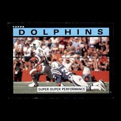 Dolphins Team Leaders #300 Football Cards 1985 Topps Prices