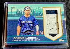 Corbin Carroll #ASJP-CC Baseball Cards 2023 Topps Update All Star Jumbo Patch Prices