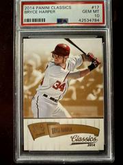 Bryce Harper Baseball Cards 2014 Panini Classics Prices
