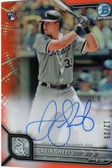 Gavin Sheets [Orange Refractor] #CRA-GS Baseball Cards 2022 Bowman Chrome Rookie Autographs Prices